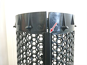 接続具の挿入位置の調整